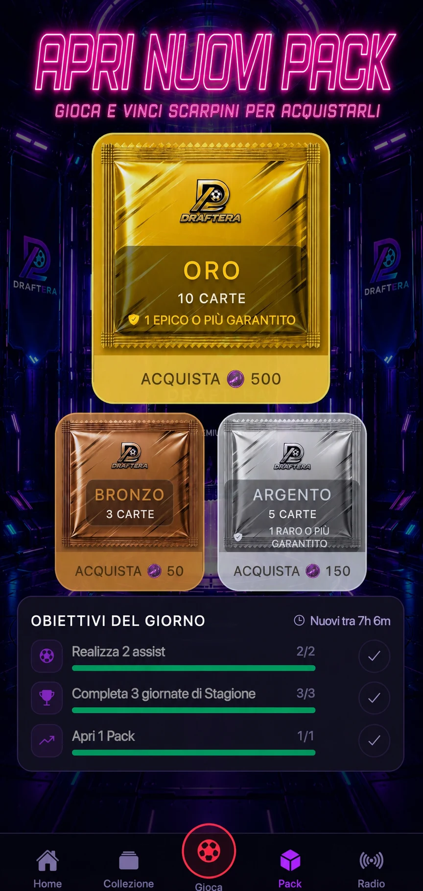 Draftera screenshot